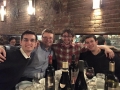 Alumni attend NYC Regional Alumni                                                                Club dinner  in     the       city,       which     are      held               monthly